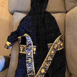 Little Kid's & Kid's Decorative Trim Cotton Robe